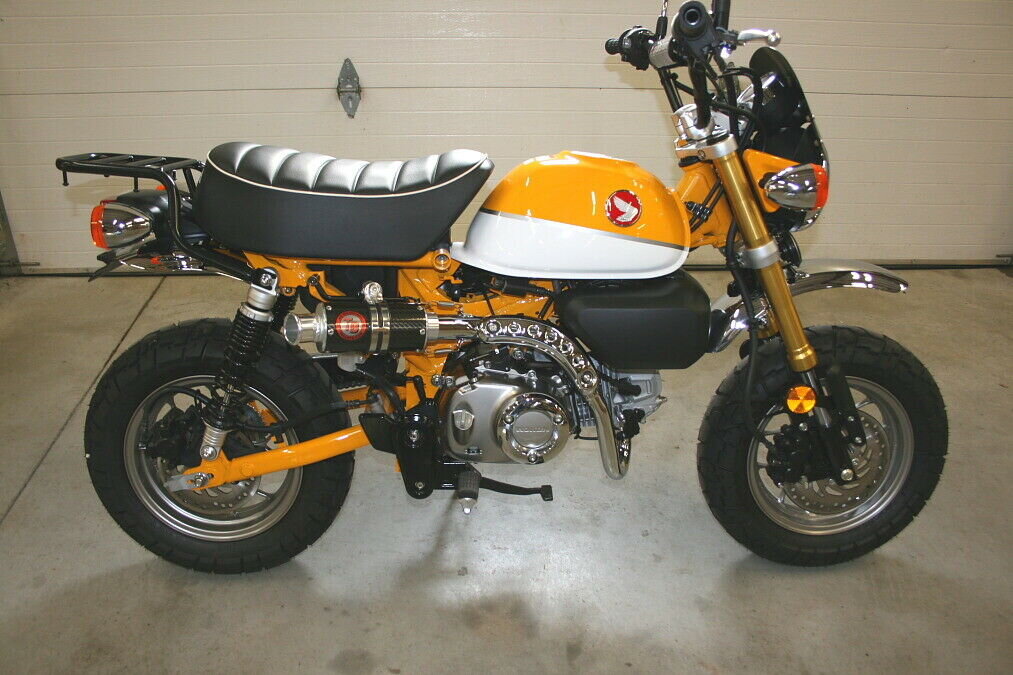 Honda Monkey 125 TB Parts Performance Exhaust System - Carbon Fiber